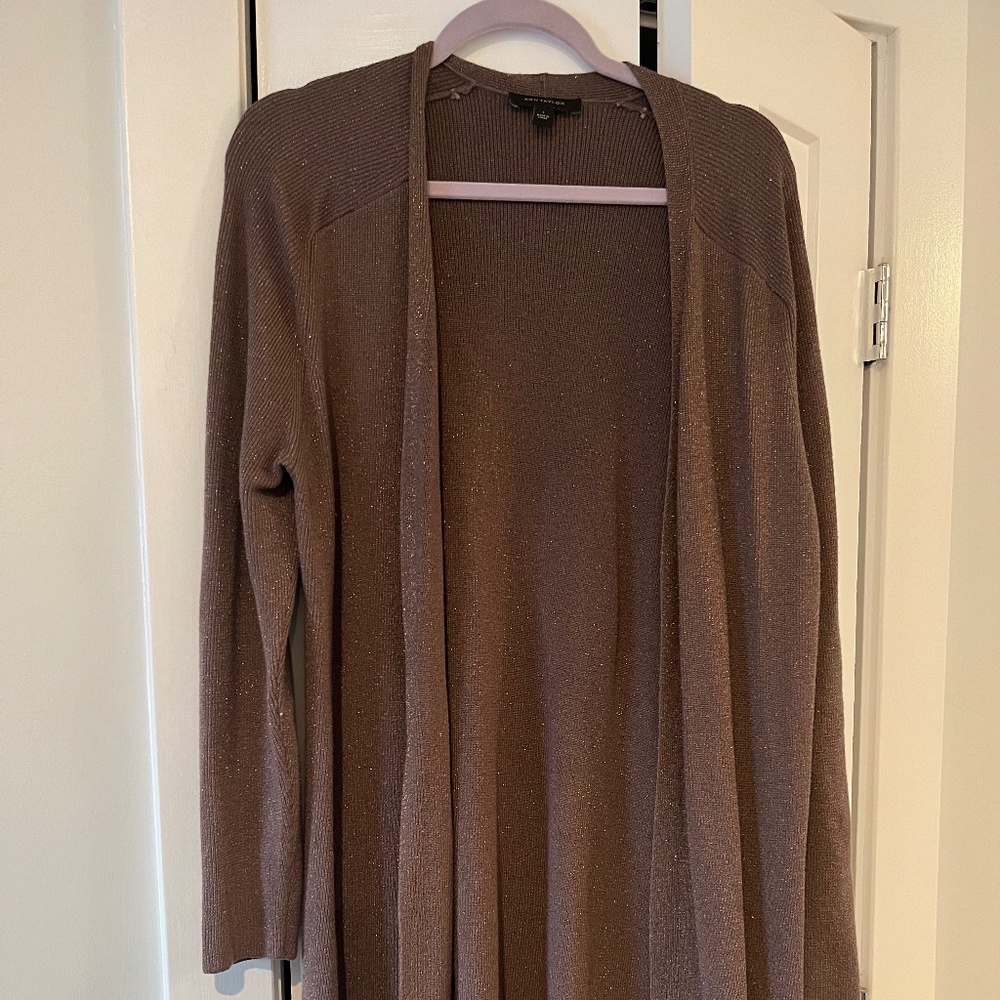 Ann Taylor long sweater cardigan